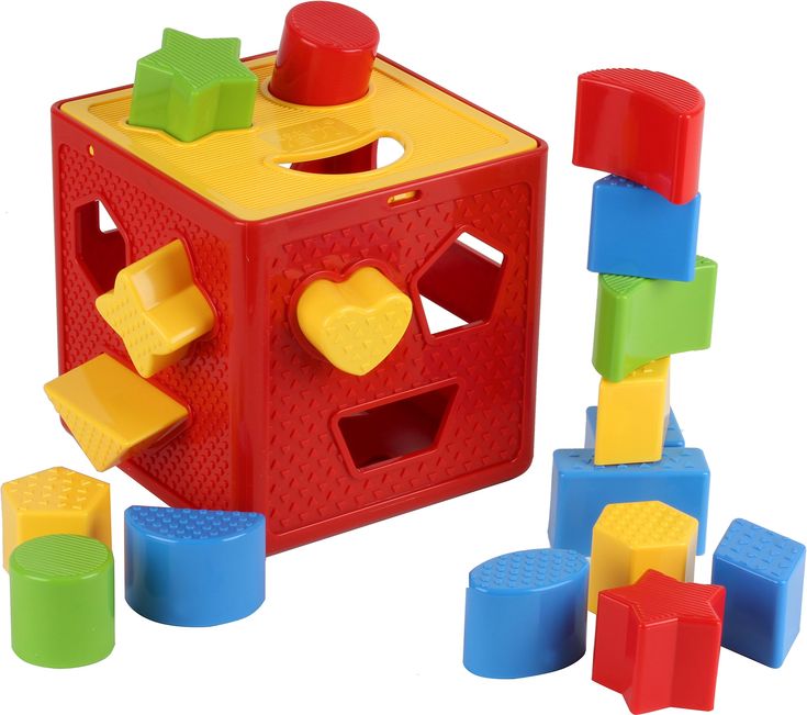 Durable and portable Baby And Fur shape sorter puzzle cube for travel and home learning