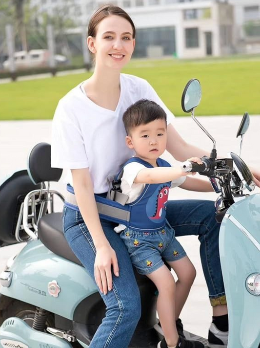 Baby And Fur 2-Wheeler Baby Safety Belt – adjustable child riding harness for bike and scooter safety