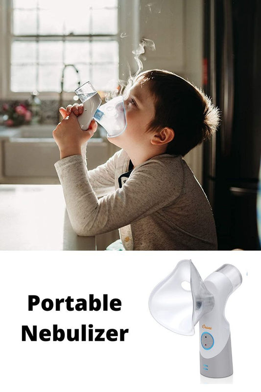 Baby And Fur Portable Mesh Nebulizer for Kids and Adults – silent handheld inhaler for cold and cough relief