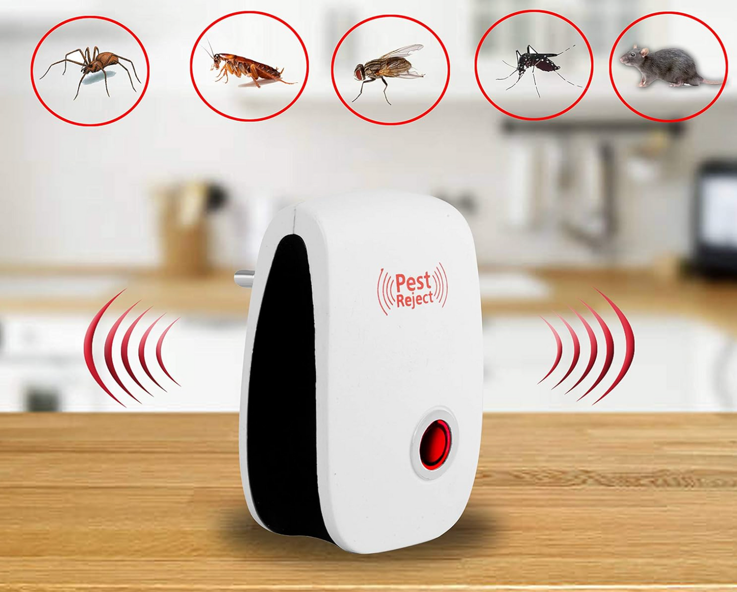 Baby And Fur ultrasonic pest repeller safe for babies and pets – non-toxic and chemical-free pest control device