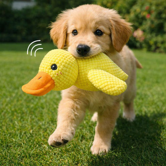 dog calming foraging training toy squeaker activated mental stimulation boredom relief toy Baby and Fur