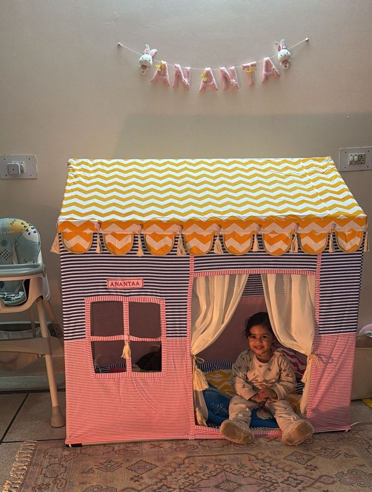 Baby and Fur imaginative play tent that doubles as a cognitive learning space, boosting creativity, memory, and problem-solving skills